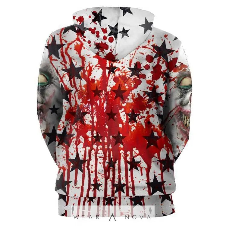 3D Digital Print Pullover Hoodie  Fashion Man NewEraWear