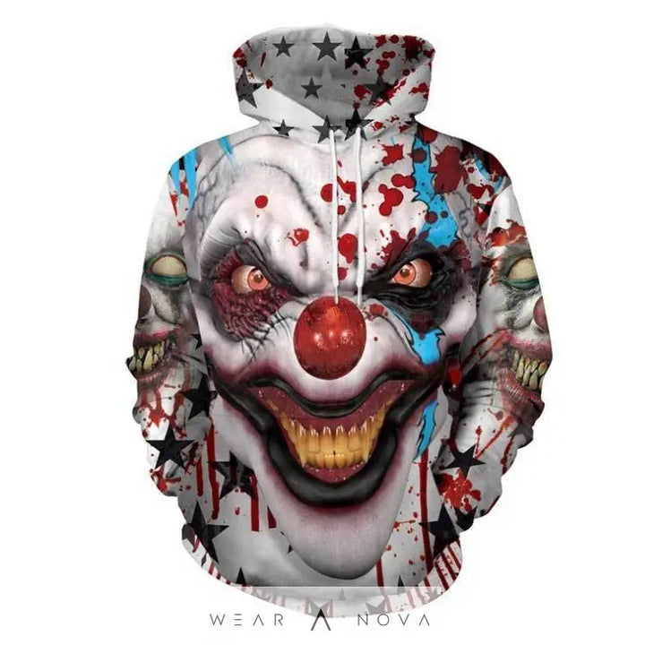 3D Digital Print Pullover Hoodie  Fashion Man NewEraWear