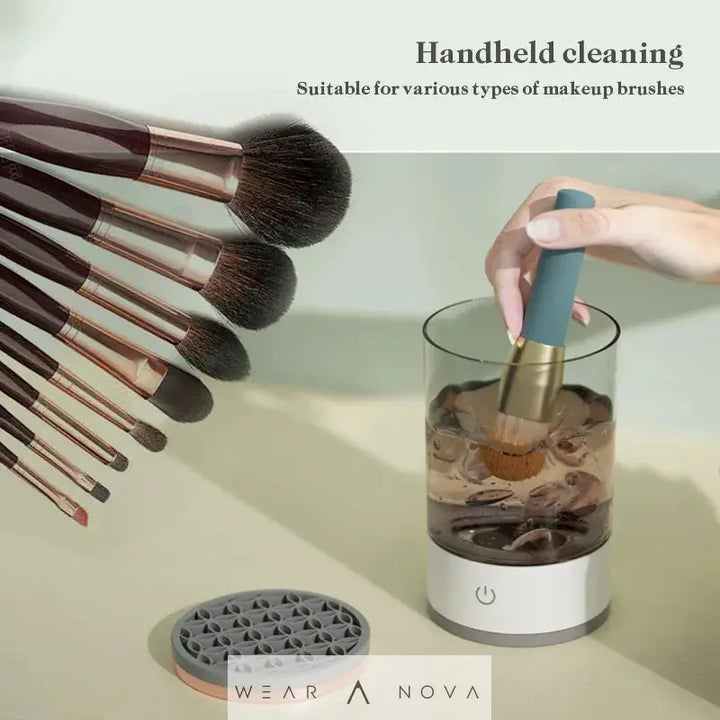 Automatic Electric Makeup Brush Cleaner   NewEraWear