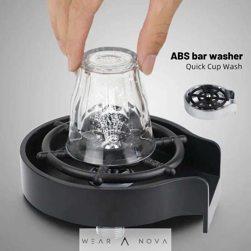 Bar Counter Cup Washer Sink High-pressure Spray Automatic Faucet Coffee Pitcher Wash Cup Tool Kitchen  Home Products 