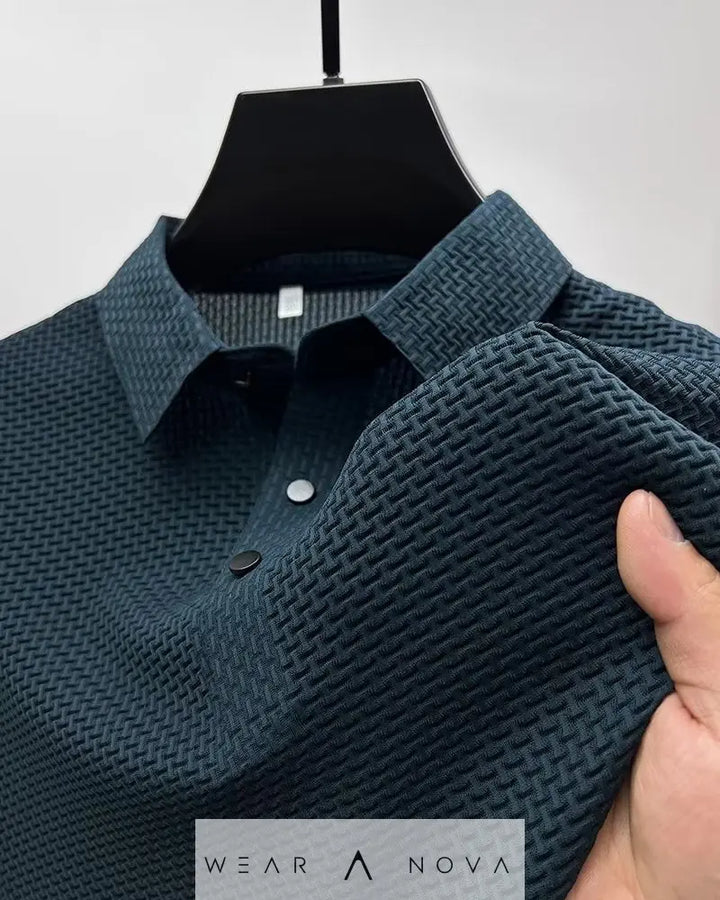 Breathable Polo Shirt Men's Summer - WearaNova
