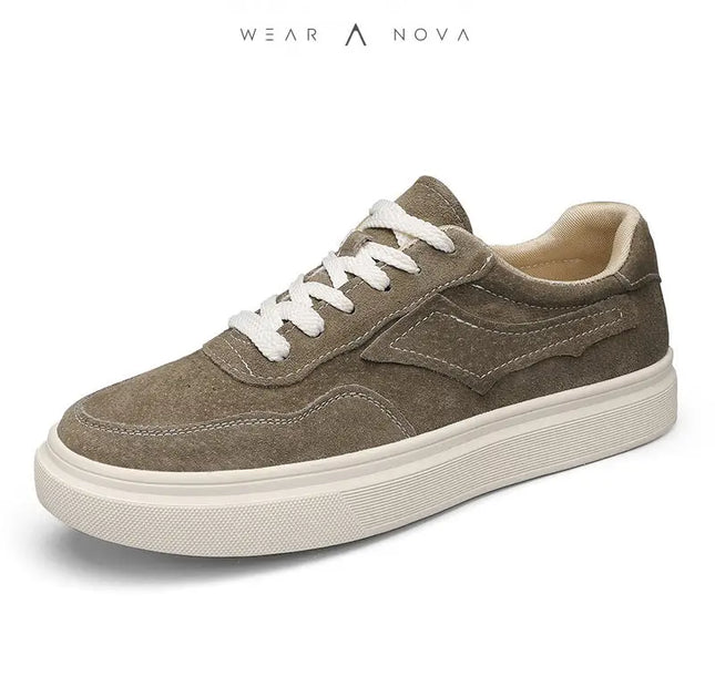British Sneakers Retro Suede: Timeless Style, Modern Comfort  Sneakers Dark-Brown-44