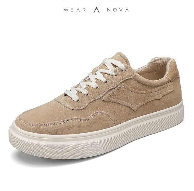 British Sneakers Retro Suede: Timeless Style, Modern Comfort  Sneakers Khaki-44