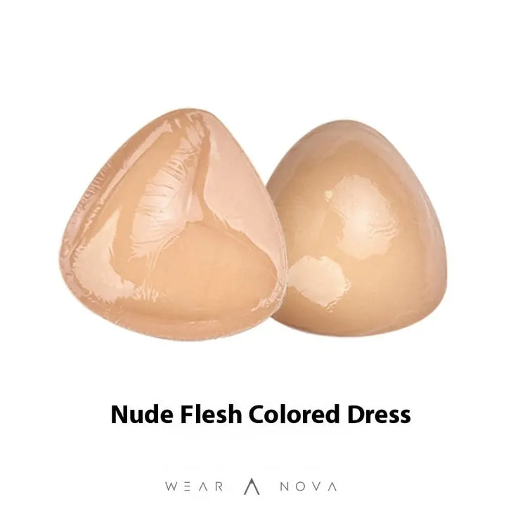 Double Sided Adhesive Sticky Bra Inserts Push Up Thick Sponge Breast Lift Pads Women Swimsuit Bikini Cup Enhancer - WearaNova