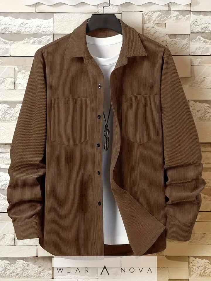 Fashion Spring Button Jacket Coat For Men  4-in-1 Adjustable Measuring Cup NewEraWear