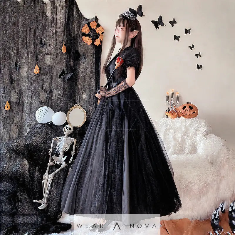 Gothic Halloween Costume Dress  Halloween individual NewEraWear