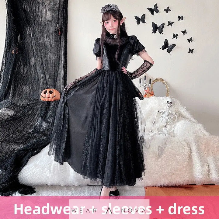 Gothic Halloween Costume Dress  Halloween individual NewEraWear