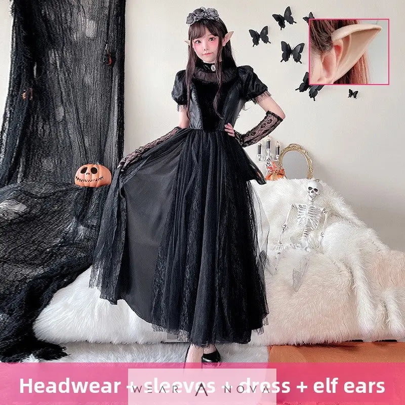 Gothic Halloween Costume Dress  Halloween individual NewEraWear