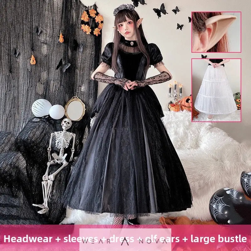 Gothic Halloween Costume Dress  Halloween individual NewEraWear