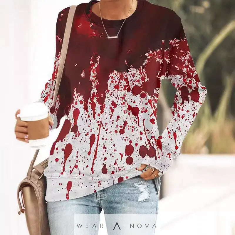 Halloween 3D Printed Pullover Sweatshirt  Halloween individual NewEraWear