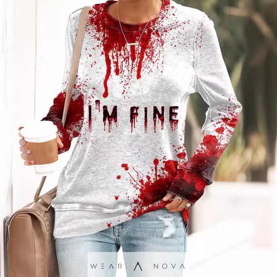 Halloween 3D Printed Pullover Sweatshirt  Halloween individual NewEraWear