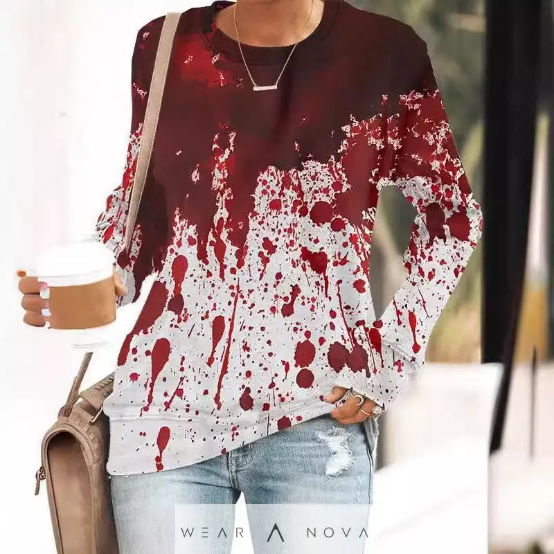 Halloween 3D Printed Pullover Sweatshirt  Halloween individual NewEraWear