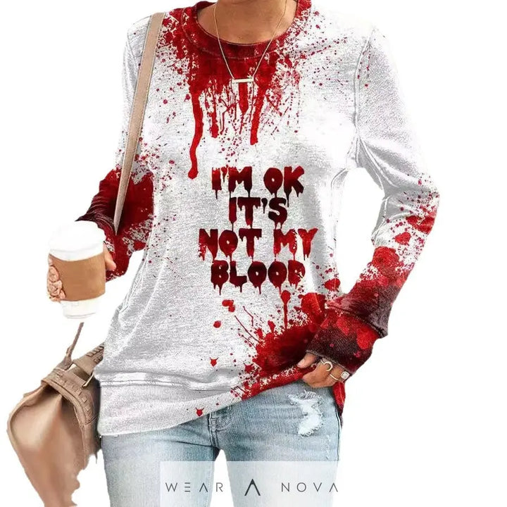 Halloween 3D Printed Pullover Sweatshirt  Halloween individual NewEraWear