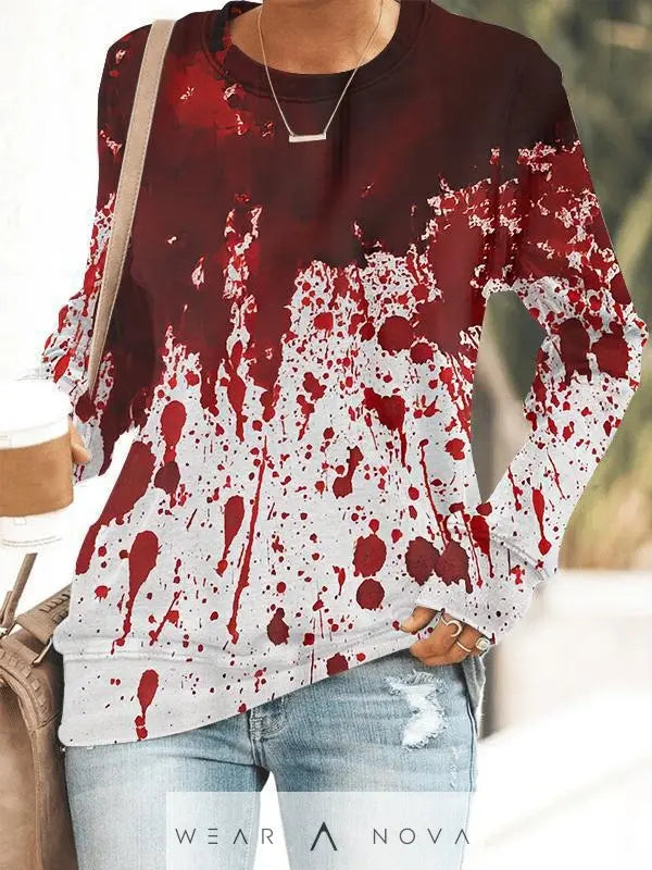 Halloween 3D Printed Pullover Sweatshirt  Halloween individual NewEraWear