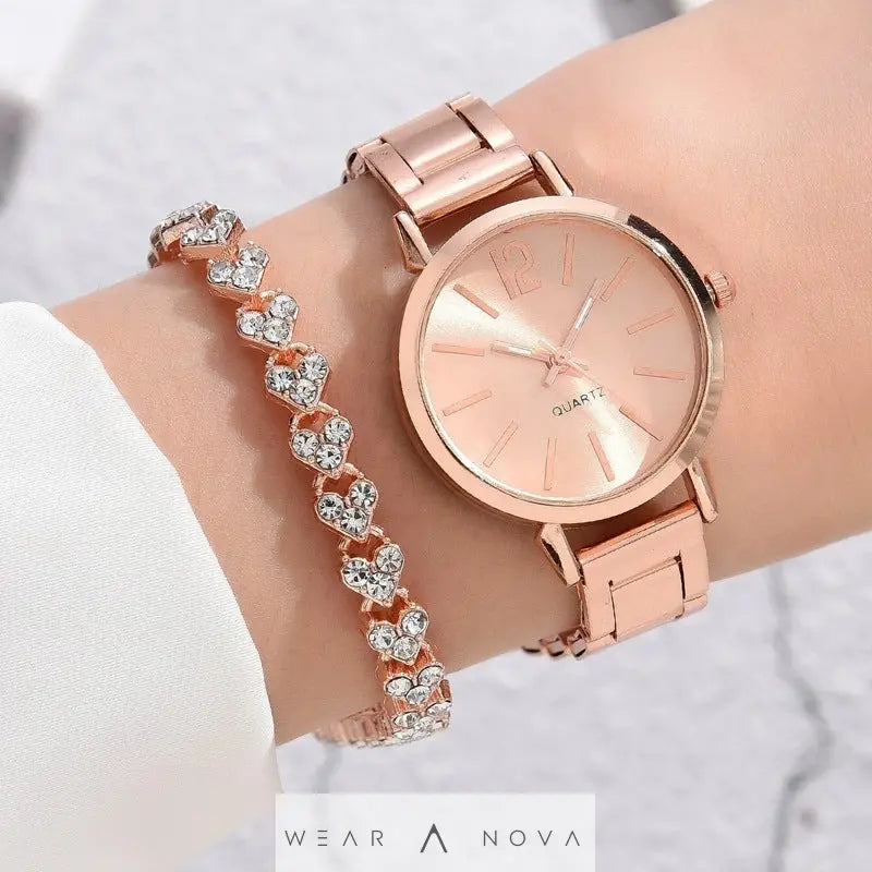 High-quality steel bracelet ladies' watch  accessories NewEraWear