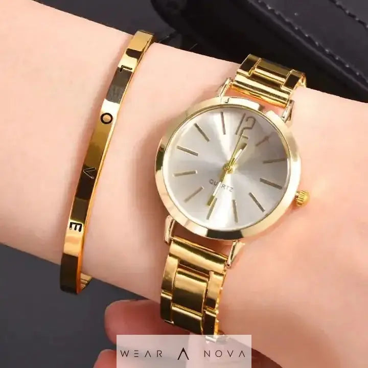 High-quality steel bracelet ladies' watch  accessories NewEraWear