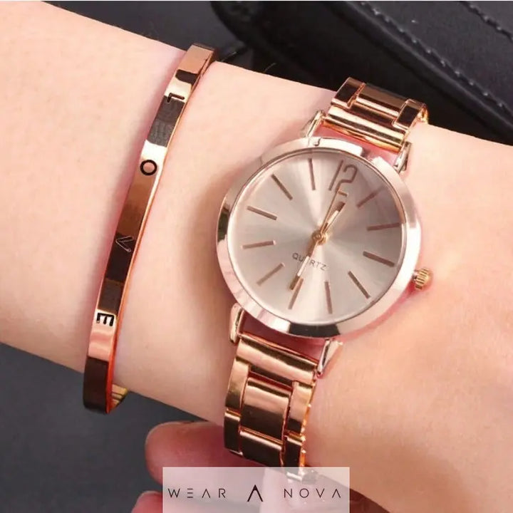 High-quality steel bracelet ladies' watch  accessories NewEraWear