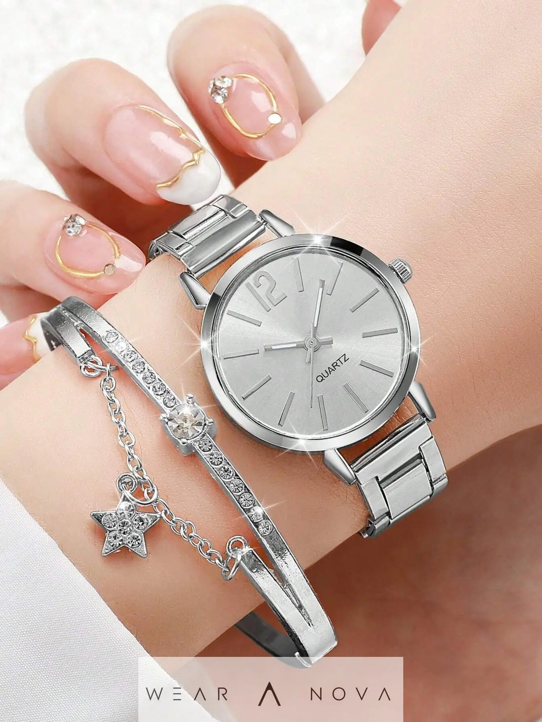 High-quality steel bracelet ladies' watch  accessories NewEraWear