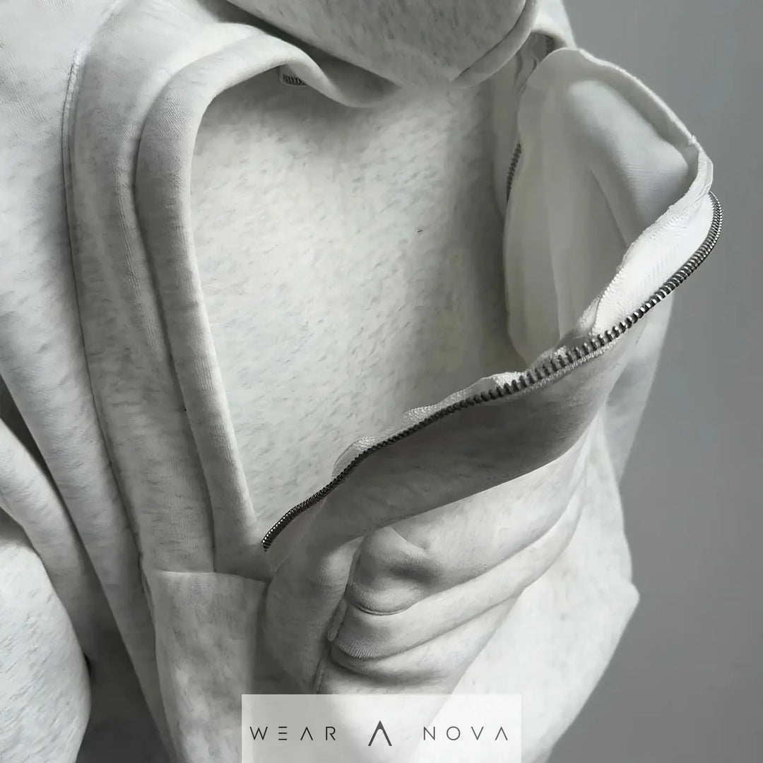 Hoodie with Integrated Backpack  Hoodie Man NewEraWear