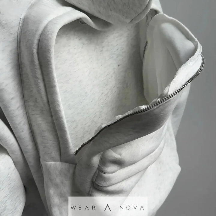 Hoodie with Integrated Backpack  Hoodie Man NewEraWear