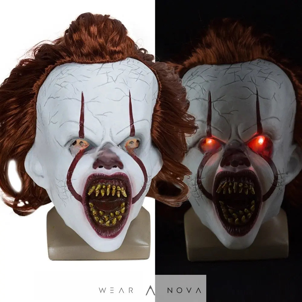 Latex Pennywise Halloween Mask  Halloween individual NewEraWear