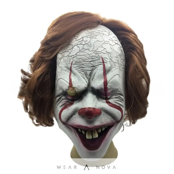 Latex Pennywise Halloween Mask  Halloween individual NewEraWear
