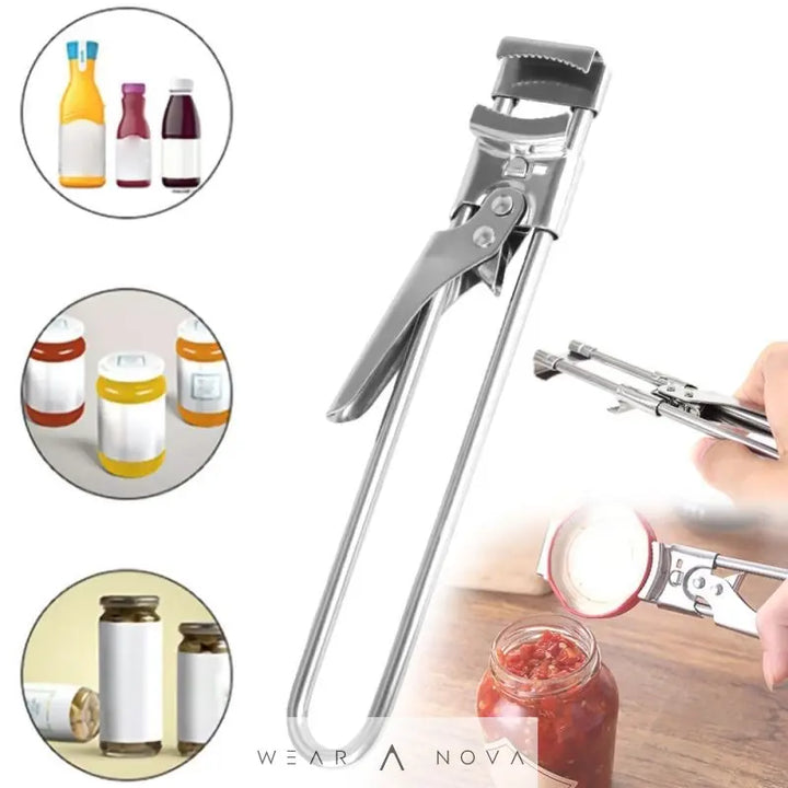 Master Opener Multifunctional Adjustable Stainless Steel Bottle Can Opener - WearaNova