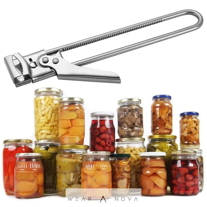 Master Opener Multifunctional Adjustable Stainless Steel Bottle Can Opener - WearaNova