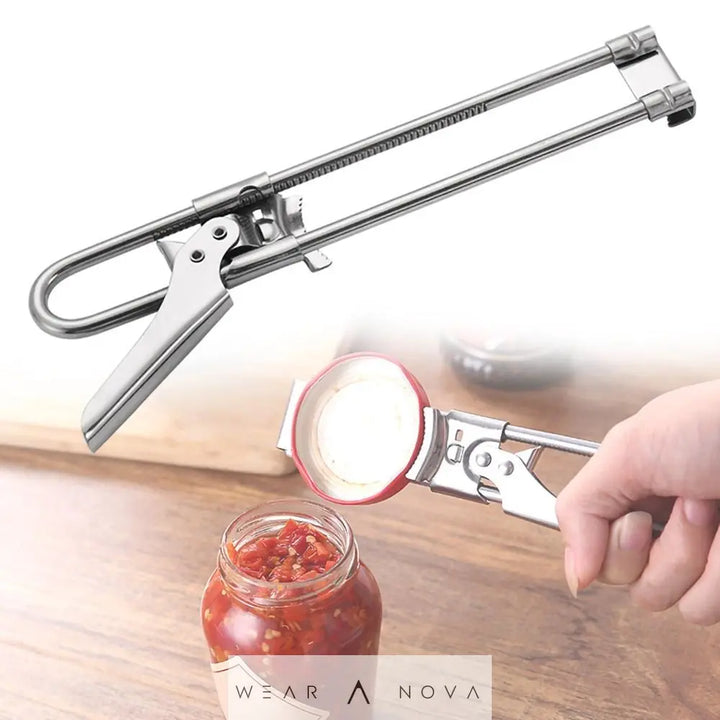 Master Opener Multifunctional Adjustable Stainless Steel Bottle Can Opener - WearaNova