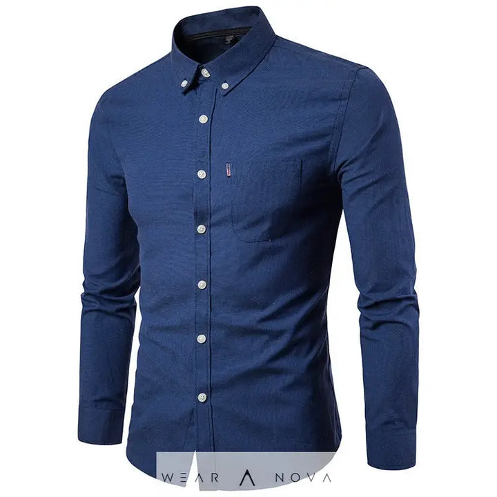 Men S Shirts Men Slim Long Sleeve  Shirt  Shirts Men Slim Long Sleeve 