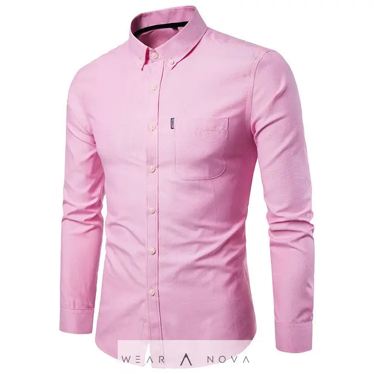 Men S Shirts Men Slim Long Sleeve  Shirt  Shirts Men Slim Long Sleeve 