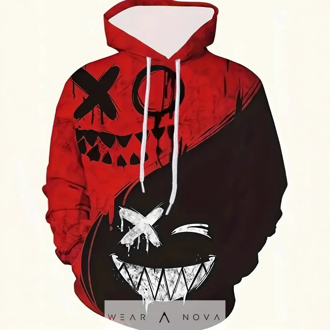 Men's 3D Digital Print Slim Fit Hoodie  Fashion Man NewEraWear