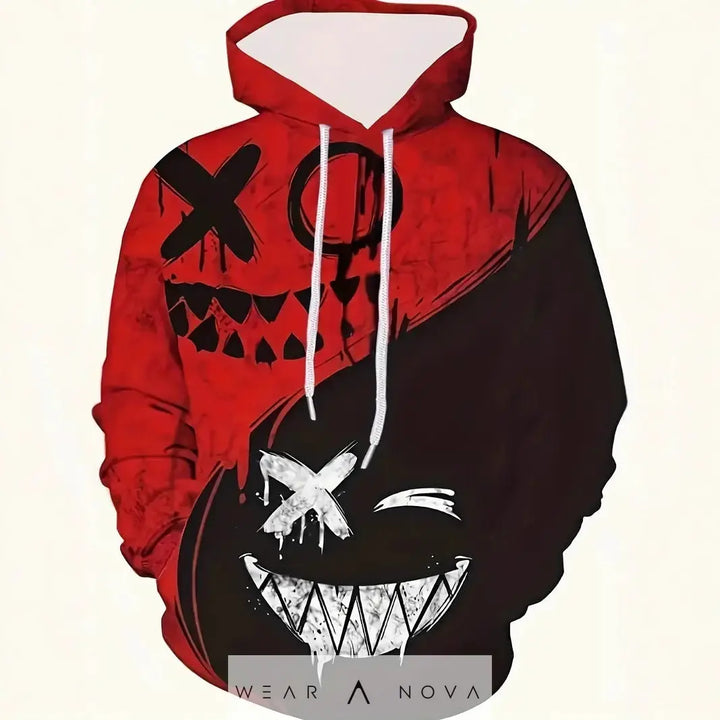 Men's 3D Digital Print Slim Fit Hoodie  Fashion Man NewEraWear