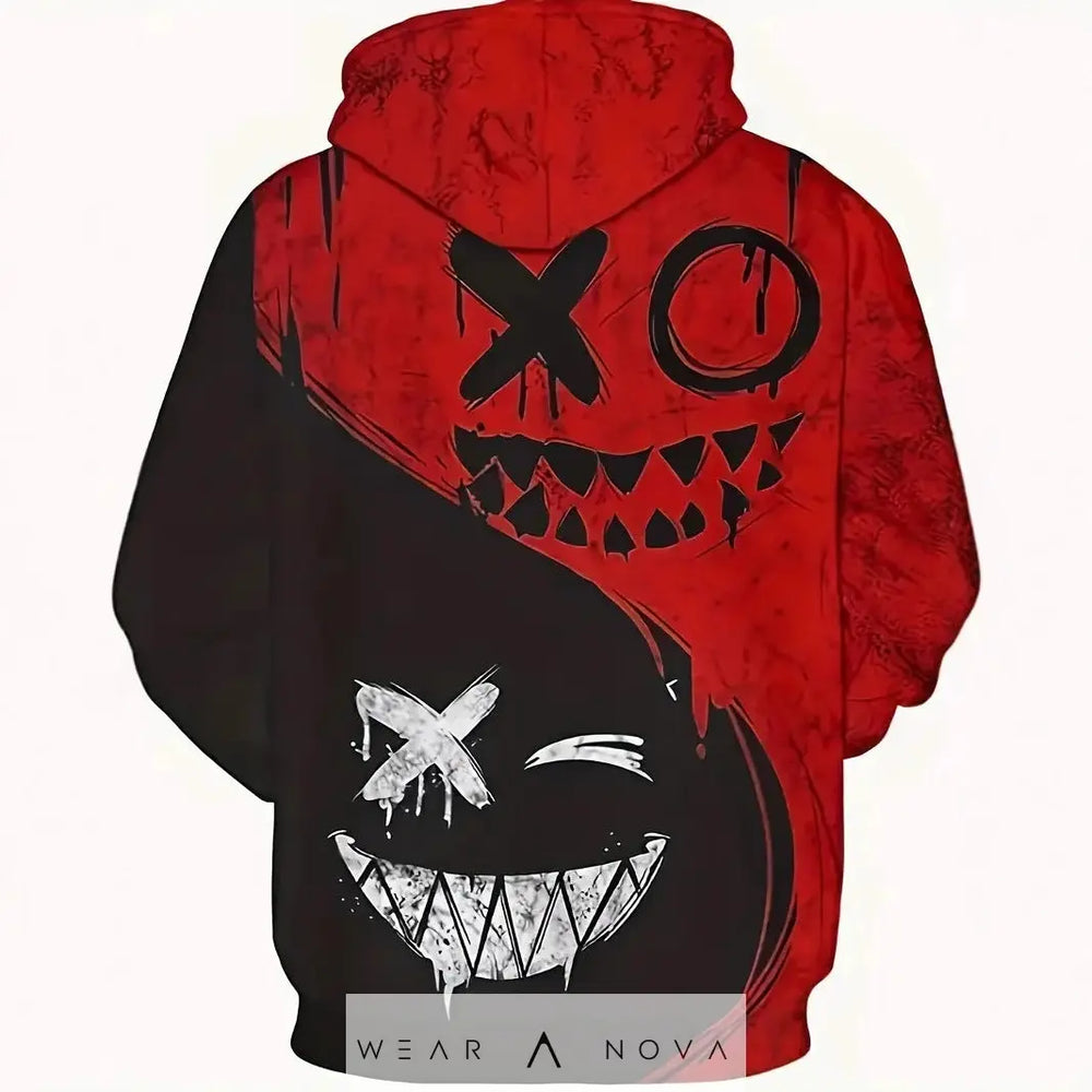 Men's 3D Digital Print Slim Fit Hoodie  Fashion Man NewEraWear