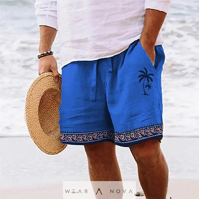 Men's Beach Shorts Summer Fashion Loose Drawstring Clothing  Man Short Pant Summer edition 