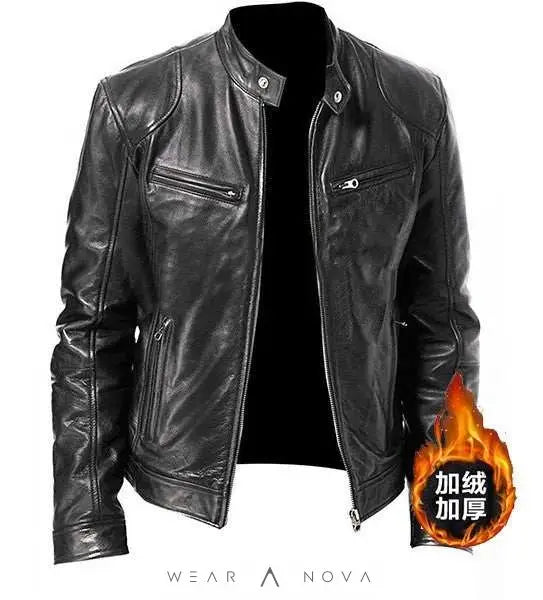 Men's Leather Jacket Premium Milano Vero - Modern & Durable  Men's Clothing