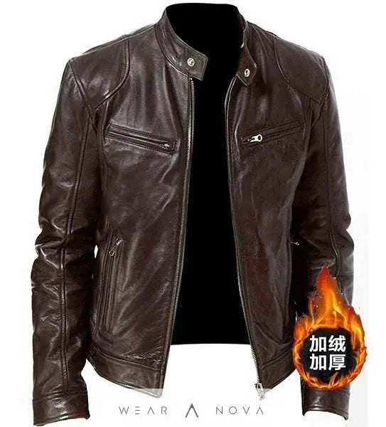 Men's Leather Jacket Premium Milano Vero - Modern & Durable  Men's Clothing