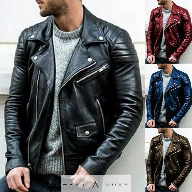 Men's Leather Jacket: The Ultimate Fashion Statement - WearaNova