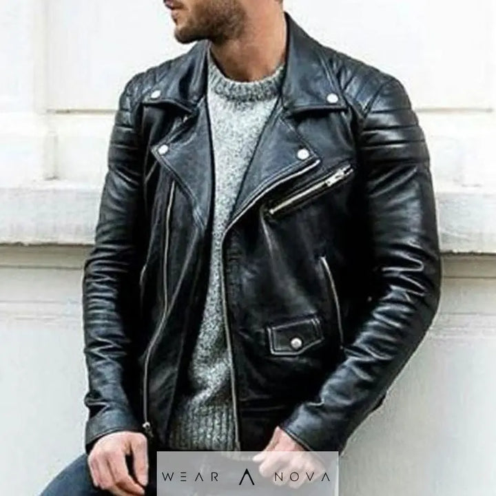 Men's Leather Jacket: The Ultimate Fashion Statement - WearaNova