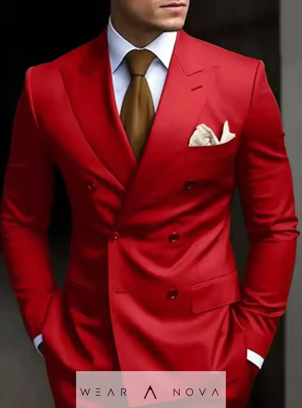 Men's Two-piece Suit Korean Style Slim Fit Business Best Man Casual Suit  Suit man slim Elegant 