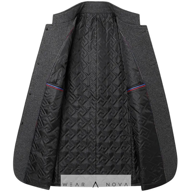 Mens Wool Jacket  Fashion Man NewEraWear