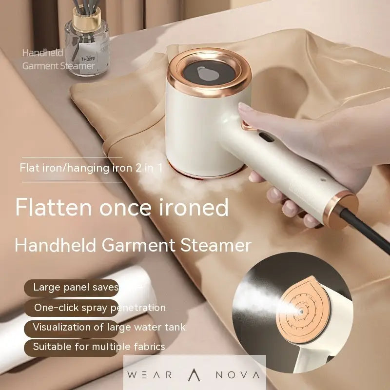 Portable Garment Steamert  Handheld Fabric Steam Iron For Clothes Travel Home Appliances Vertical US Plug Ironing Machine - WearaNova