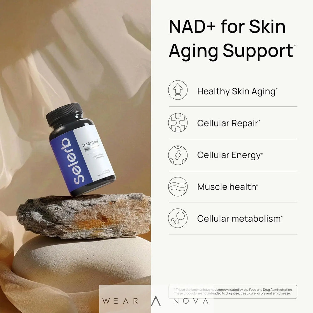 NAD Supplement Capsules  NAD NewEraWear
