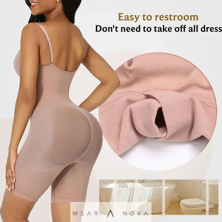 Premium Shapewear Bodysuit for Effortless Elegance - WearaNova