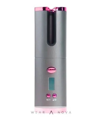 Rechargeable Automatic Hair Curler Women Portable Hair Curling Iron LCD Display Ceramic Curly Rotating Curling Wave Styer  Hair 
