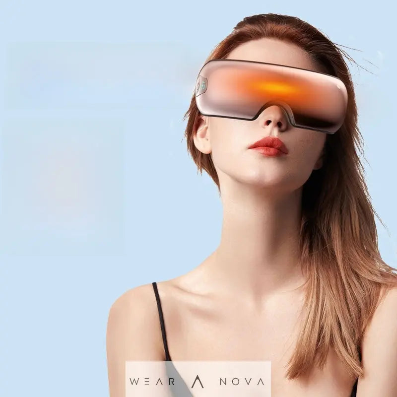 Rechargeable Bluetooth Eye Massager with Heat and Music  massage and relaxation NewEraWear