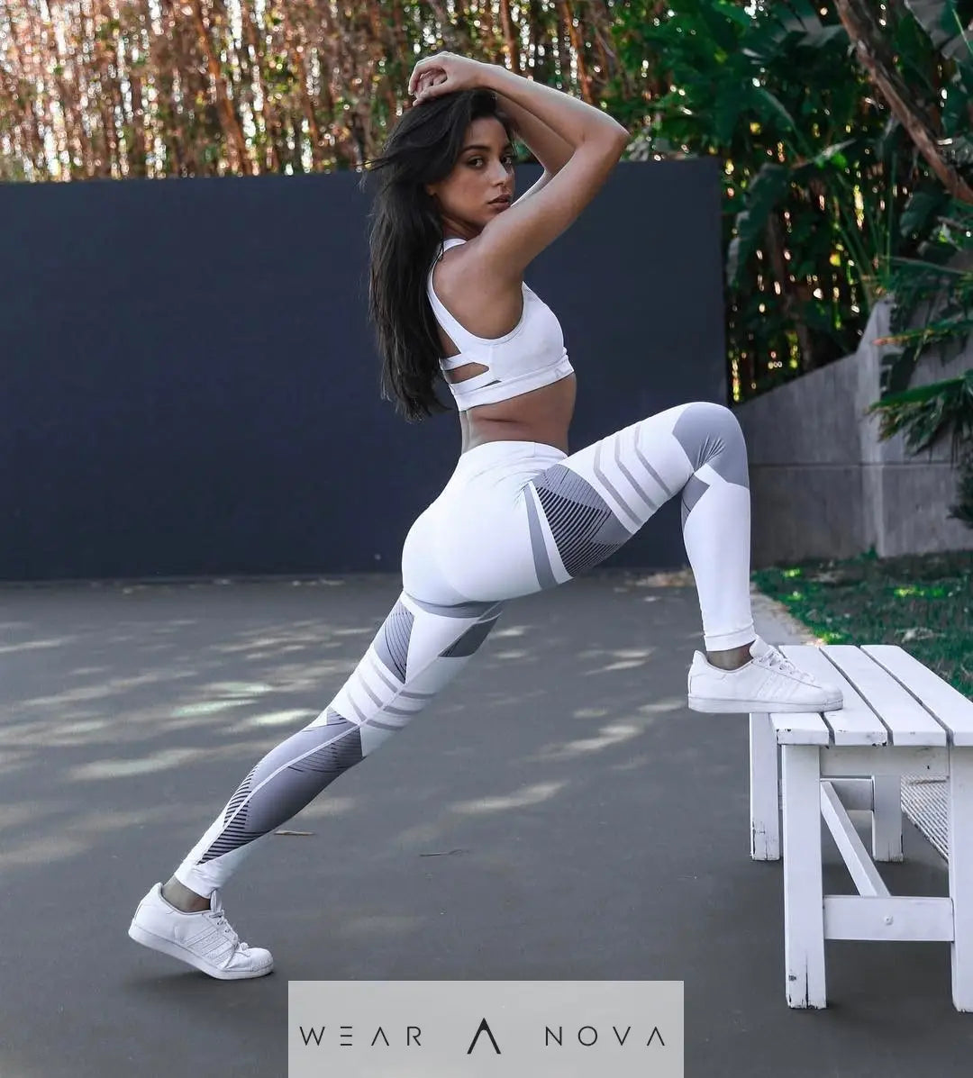 Reflective  Yoga Pants Sport - WearaNova