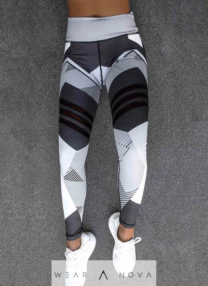 Reflective  Yoga Pants Sport - WearaNova