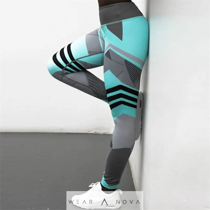 Reflective  Yoga Pants Sport - WearaNova