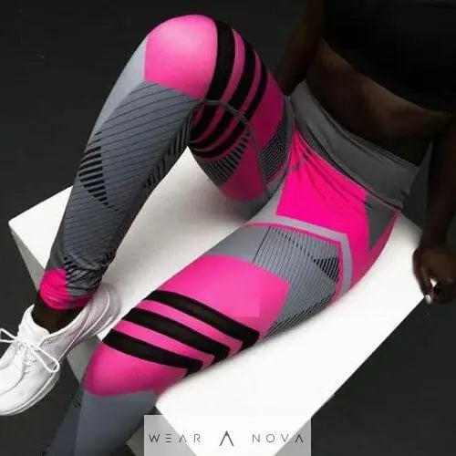 Reflective  Yoga Pants Sport - WearaNova